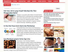 Tablet Screenshot of informasiana.com